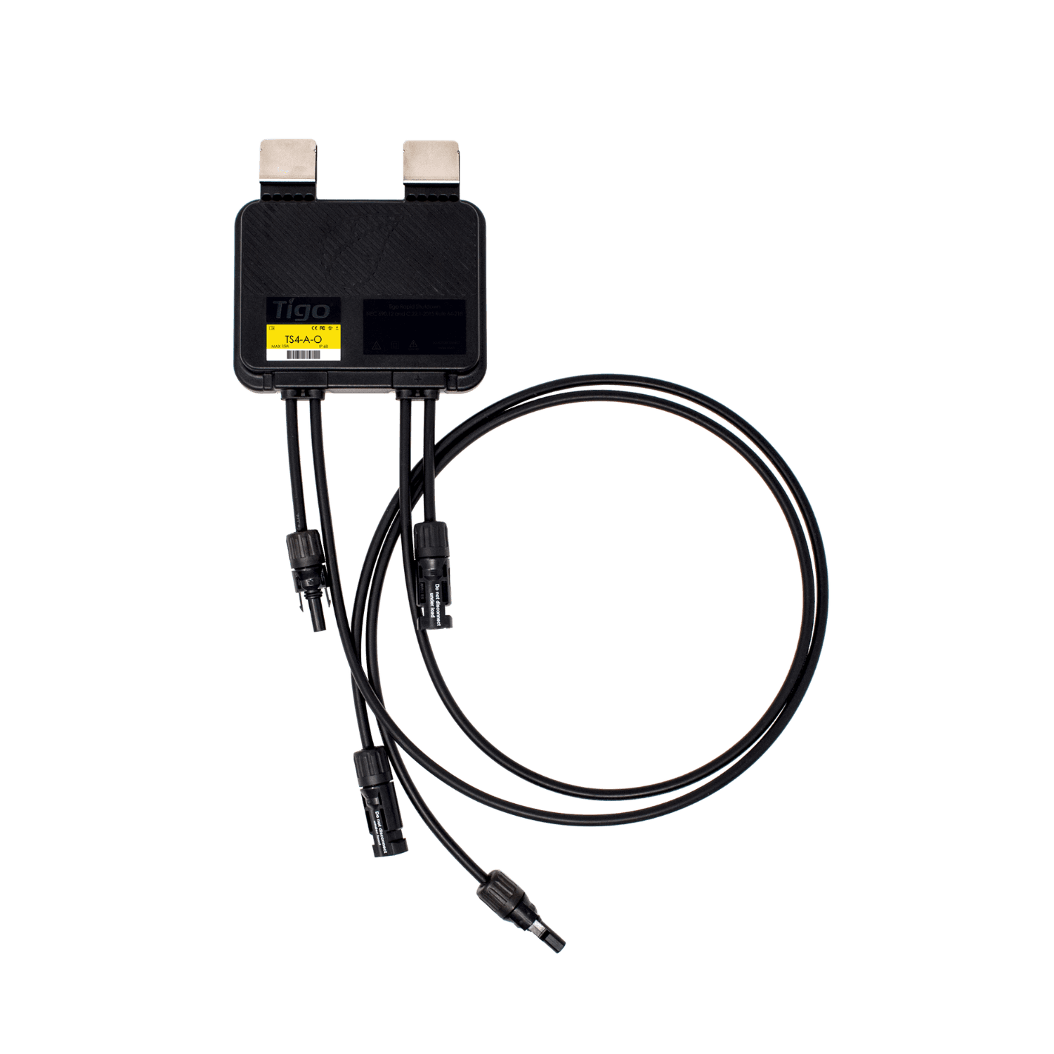 Tigo TS4-A-O Optimizer 15A, 700W, 1000V, 0.12/1.2M Cable, EVO2